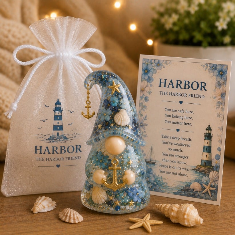 🔥Last Day Buy 3 Get 1 Free🌟Emotional Support Encouragement Gnome Set