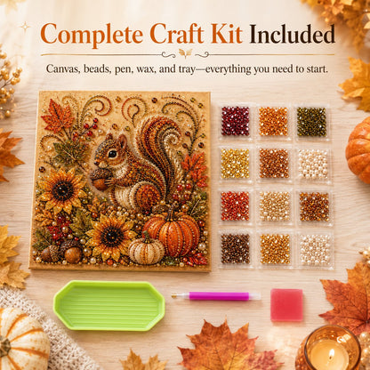 🔥Last Day 49% OFF 🍂✨DIY Fall Pearl Painting Kit – Create Sparkling Fall Masterpieces