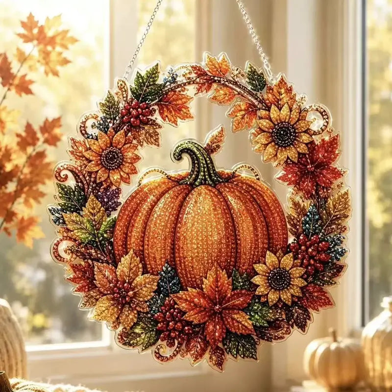 Halloween Diamond Painting Hanging Ornament Kit