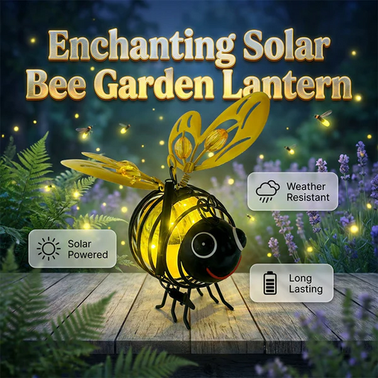 🌙🍃🪴Hanging Solar Bee Light – Spread Joy Day and Night 🌞🌜