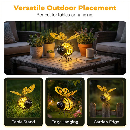 🌙🍃🪴Hanging Solar Bee Light – Spread Joy Day and Night 🌞🌜