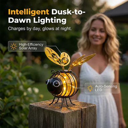 🌙🍃🪴Hanging Solar Bee Light – Spread Joy Day and Night 🌞🌜