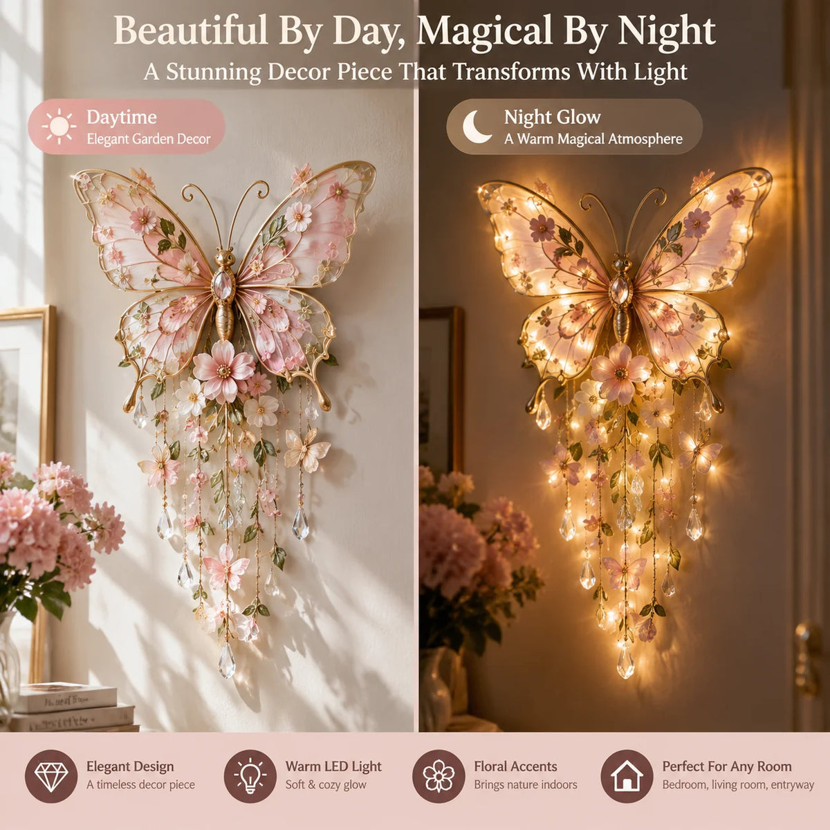 🔥last Day 49%-🦋Butterfly Garden Light