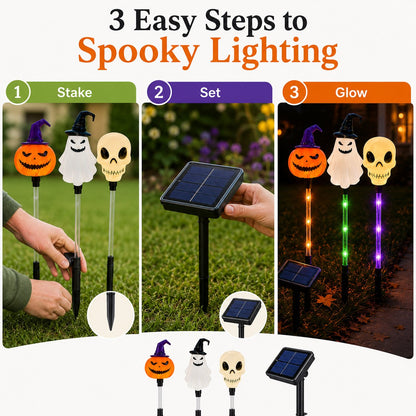 🎃 Halloween Sale 60% OFF – Solar Pumpkin, Ghost & Skull Pathway Lights