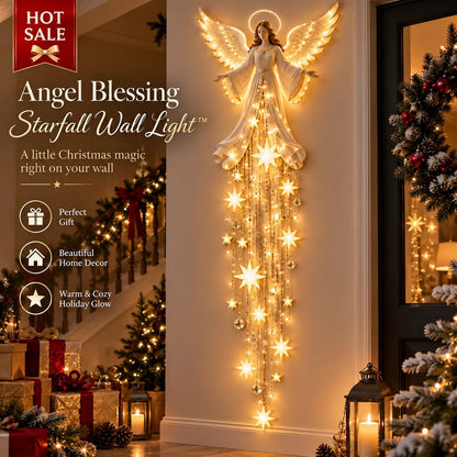 🔥Angel Starfall Christmas Wall Light