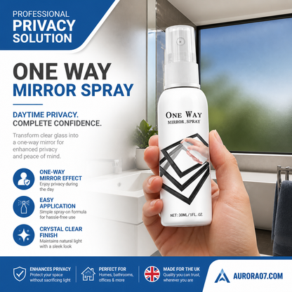 🏆LAST DAY SALE 49% OFF🔥Reflective One-Way Window Privacy Spray | UV Protection for Home & Car