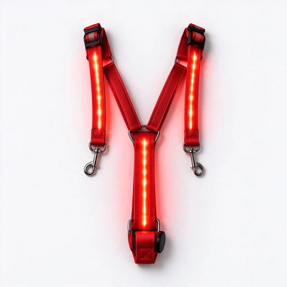 🎁LED Horse Glow Kit – High-Visibility Light-Up Gear for Night Riding, Adjustable & 3 Light Modes