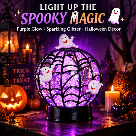 ⏳ Last Day 49% OFF –👻Light-up Halloween Glitter Ball