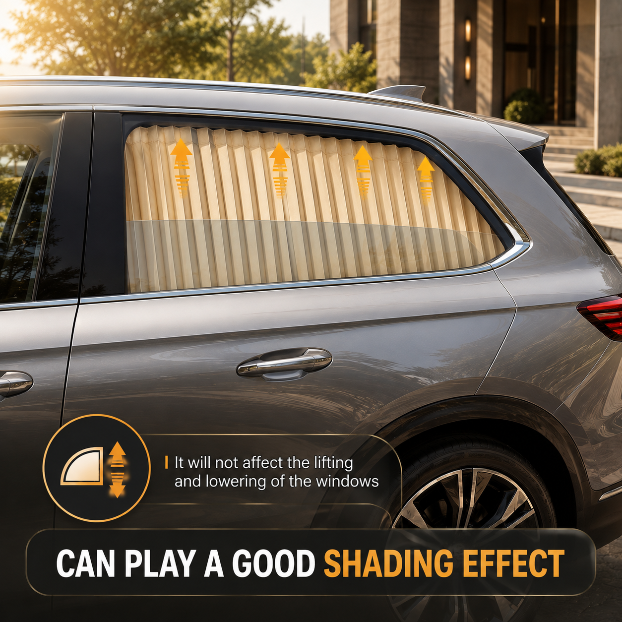 🚗 4-Piece Magnetic Car Window Sun Shades – Easy-Install UV & Heat Protection