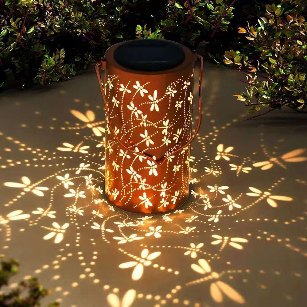 Colorful Sunflower Glow Solar Garden Lantern