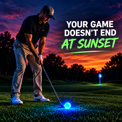 ⏳ Last Day 50% OFF-🏌️6-Pack Glow Golf Balls