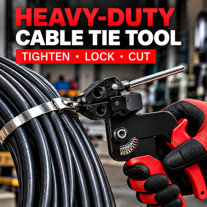 🔥Last Day 50% OFF-🔧Heavy-Duty 304 Stainless Steel Cable Tie Fastening Tool Kit