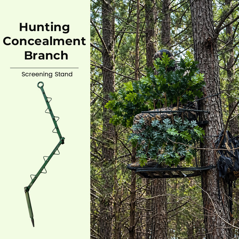 🎯 Portable Camo Hunting Branch Stand for Outdoor Shooting Support
