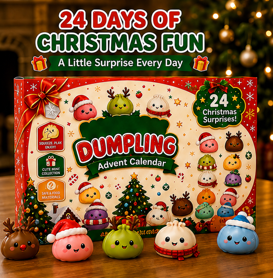⏳ Last day 50% OFF –🌲Christmas Squeeze Stress Relief Toy Countdown Calendar
