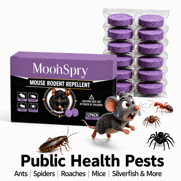 ✅ 10,000+ Happy Customers 🐭 All-Natural Peppermint & Cinnamon Pest & Rodent Repellent Pucks 🕷️🐍