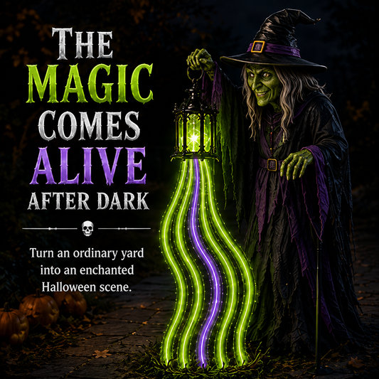 🎁💀Witch's Magic Fountain™ Halloween Garden Light – 👻Instantly Add a Spooky Atmosphere to Your Garden