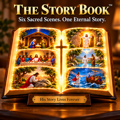 ✨ Last Day – 49% OFF-✝️"Six Sacred Scenes Storybook" — Timeless Tales