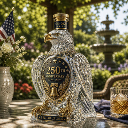 🎉🦅🇺🇸 America 250 Patriotic Eagle Collector Bottle