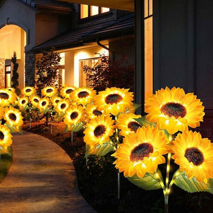 🌻Mother's Day Sale 49% OFF🌞Solar LED Sunflower Garden Lights-29.6inch/74cm