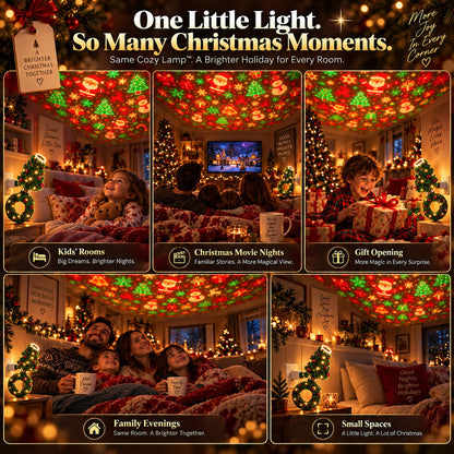 ⏳ Last Day 49% OFF –🌲Christmas Tree-Shaped Projection Light