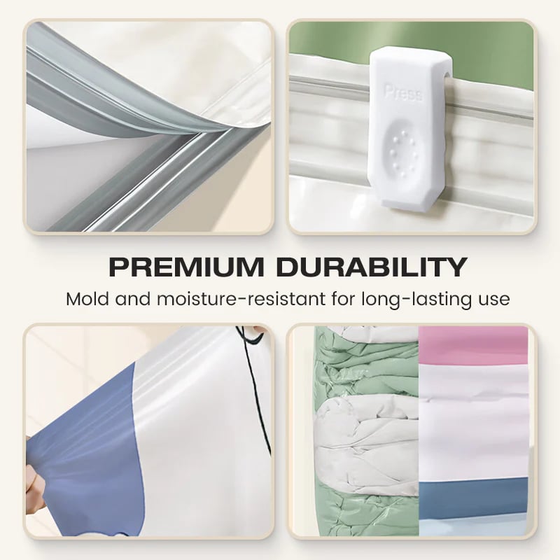 🔥LAST DAY 49% OFF👍🏻No-Pump Large Space-Saving Vacuum Storage Bags