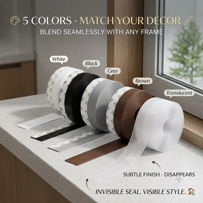 🔥55% OFF🛡️Universal Silicone Door Gap Seal Tape – Draft, Dust & Bug Blocker