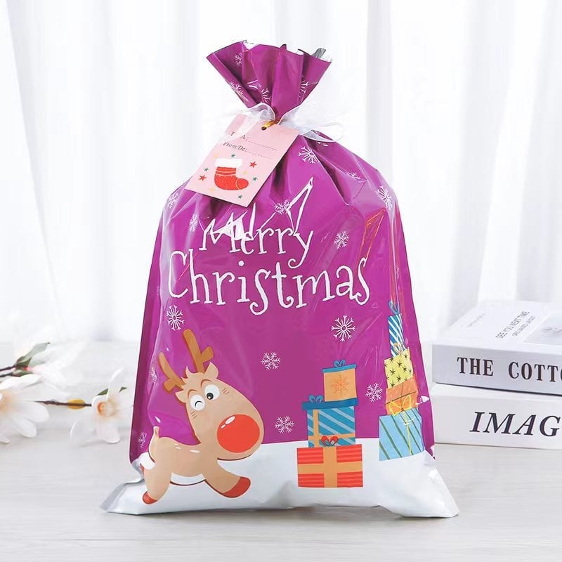 🎄Early Christmas Sale-48% OFF)Drawstring Christmas Gift Bags