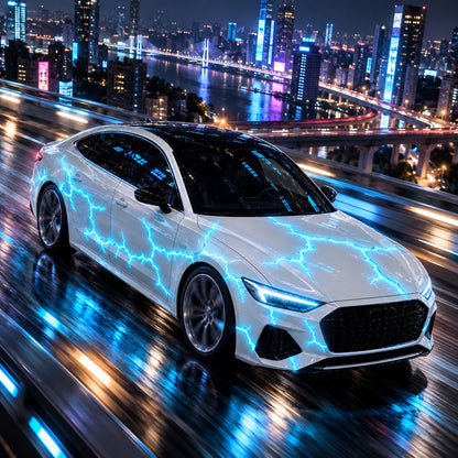⚡ Liquid Laser Color Shift Car Wrap | High Gloss Holographic Vinyl