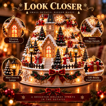🏆 49% OFF Today --🎄MerryRealm™ Christmas Village Decorative Lights