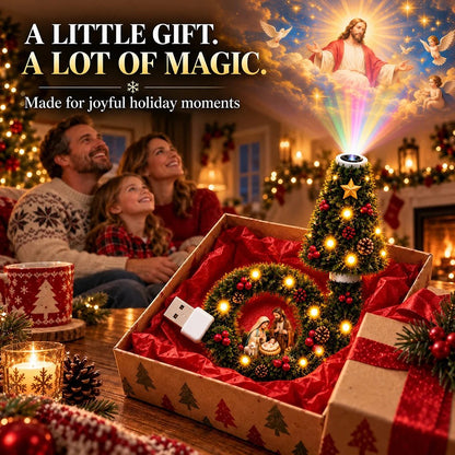 ✨ Last Day – 49% OFF!✝️ USB Jesus 5D Projection Light