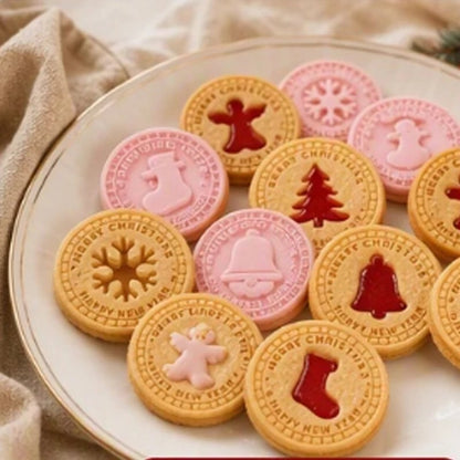 🎄🍪 Holiday Baking Shape Collection – Festive Cookie Molds for Family Christmas Fun