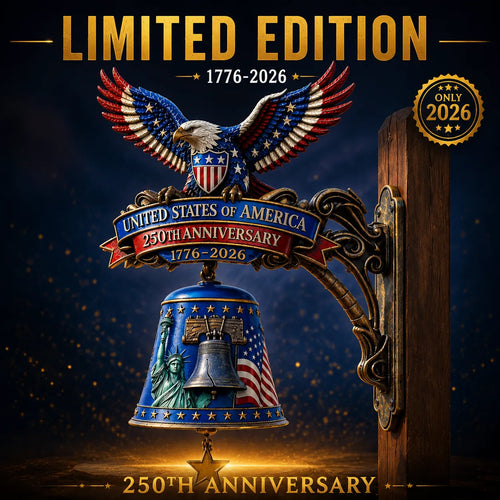 🇺🇸 America 250 Patriotic Freedom Bell Wall Decor