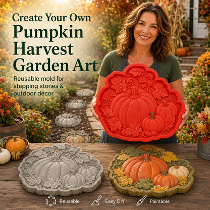 🌻 Reusable DIY Concrete Mold For Outdoor Decor – Create Beautiful Handmade Garden Path Decor