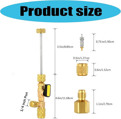 🔥LAST DAY 50% OFF - 🛠️Valve core refrigerant valve core removal tool