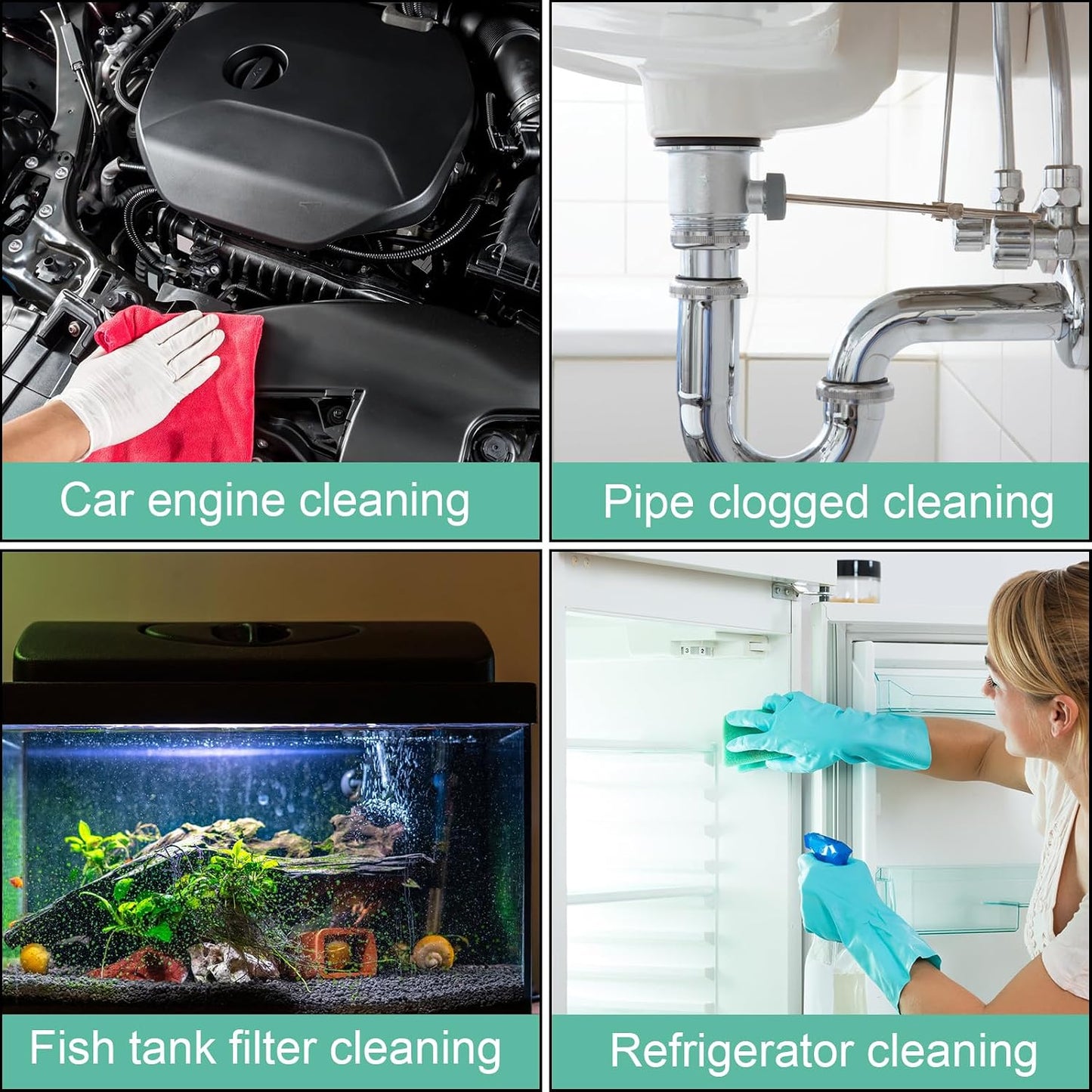 🚗 Flexible Car Sunroof Drain Cleaning Tool – Long Reach Tube Brush for Vehicle Drain Maintenance