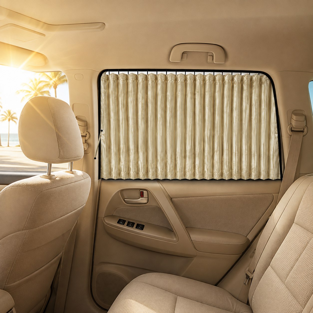 🚗 4-Piece Magnetic Car Window Sun Shades – Easy-Install UV & Heat Protection