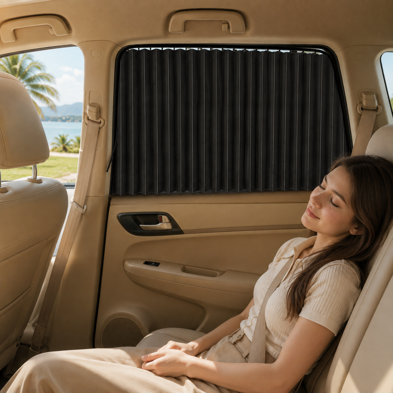🚗 4-Piece Magnetic Car Window Sun Shades – Easy-Install UV & Heat Protection