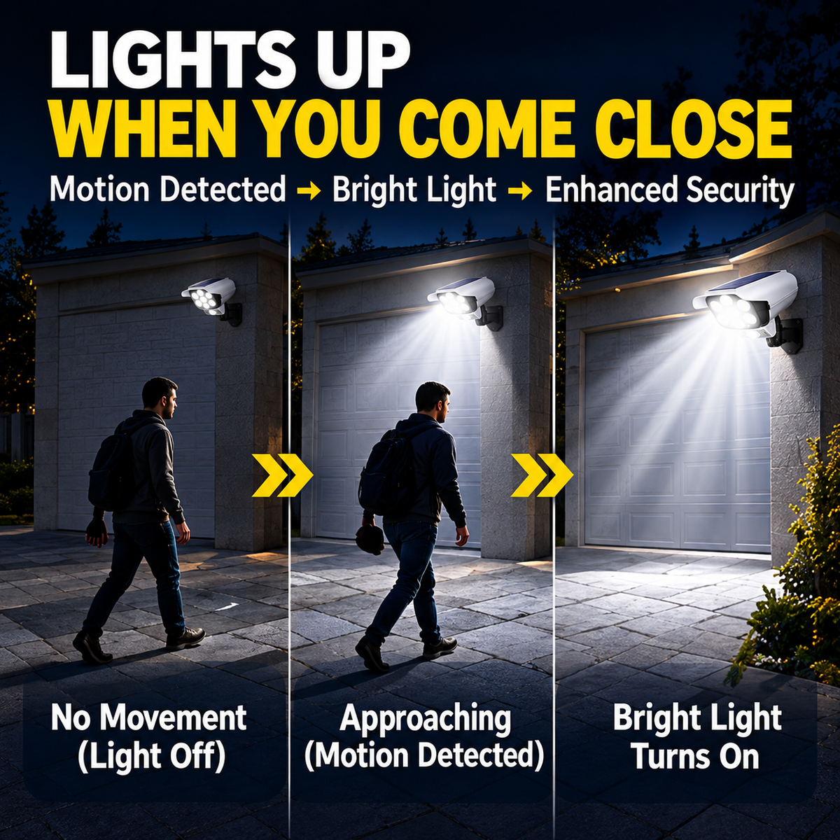✨ Last Day – 60% OFF!✨Outdoor Solar-Powered Security Light
