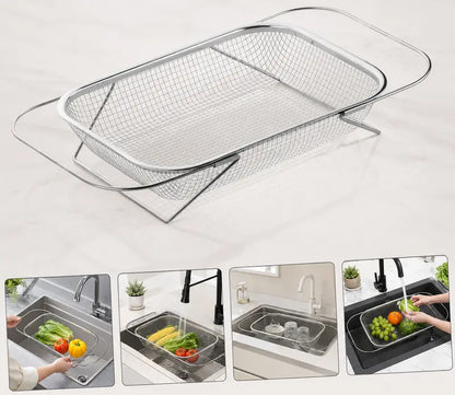 🔥50% OFF TODAY💦Adjustable Over-the-Sink Strainer Basket