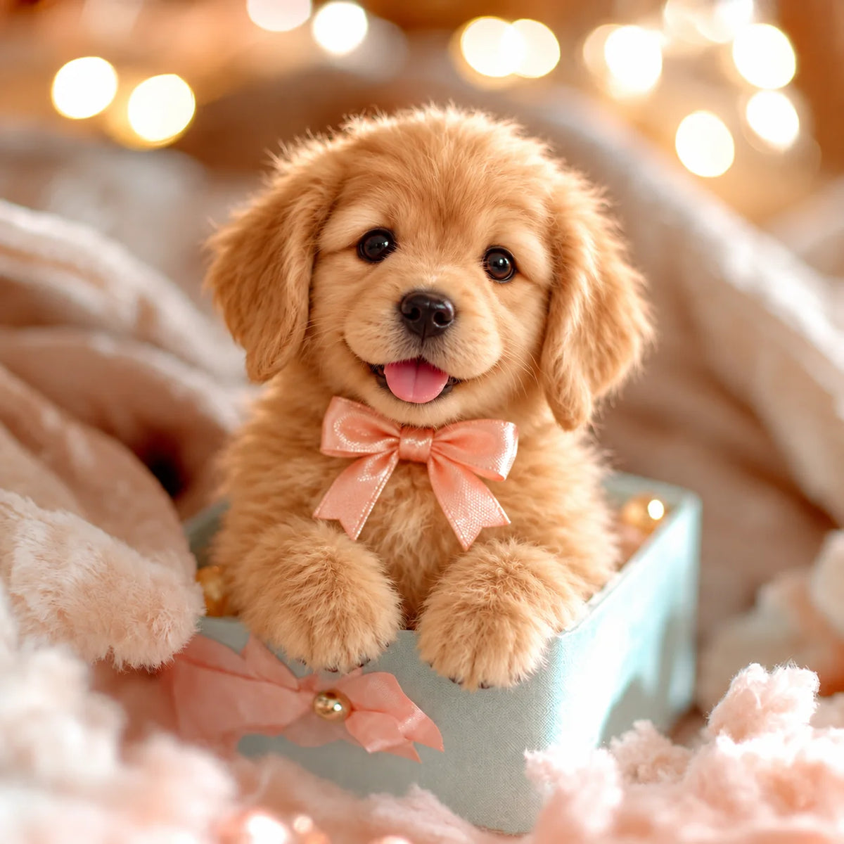 ✨ Last Day 50% OFF-🐶Lifelike Golden Retriever puppy