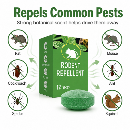🐭 Peppermint Pest Repellent Balls for Home & Outdoor Use