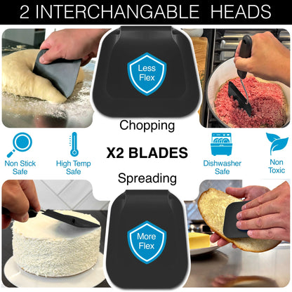 Adjustable Position Spatula — One Tool, Every Angle
