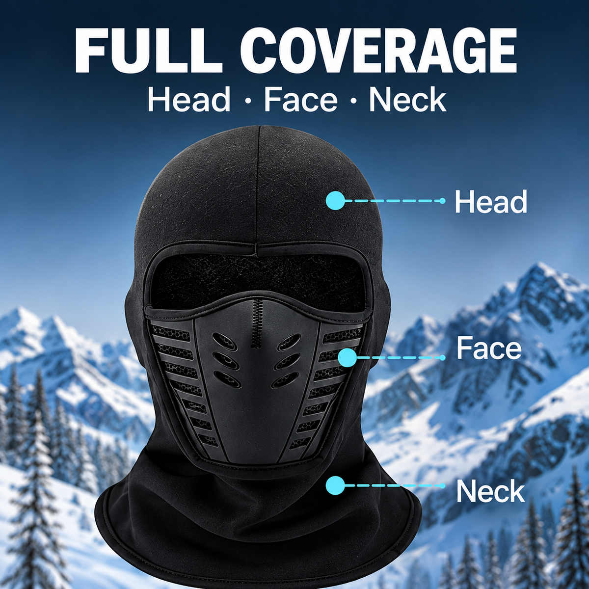 ✨ Last Day – 49% OFF!❄️Warm And Breathable Winter Mask