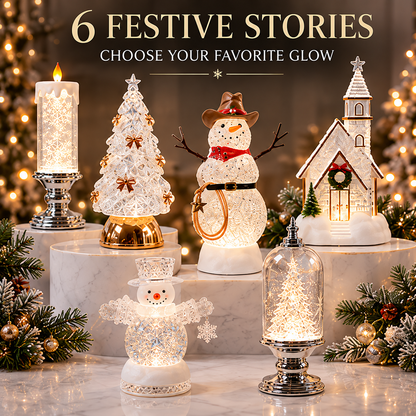 ✨ Last Day – 49% OFF🎄Season Fable™ – Enchanted Christmas Light-Up Tabletop Décor