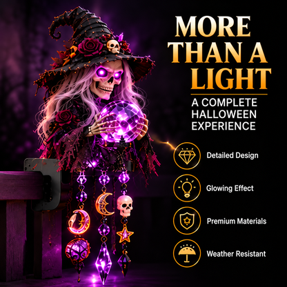 ⏰ LAST DAY 49% OFF - 🎃Light-up Cascading Halloween Character Railing Lights