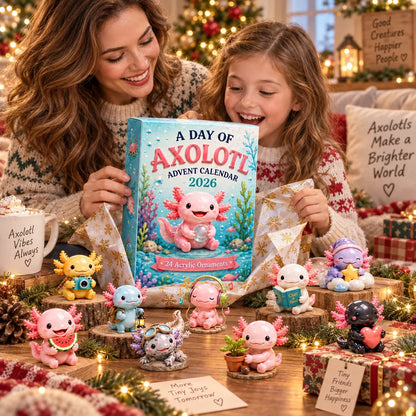 🎄CHRISTMAS KICKOFF 49% OFF - A Day Of Axolotl Advent Calendar 2026