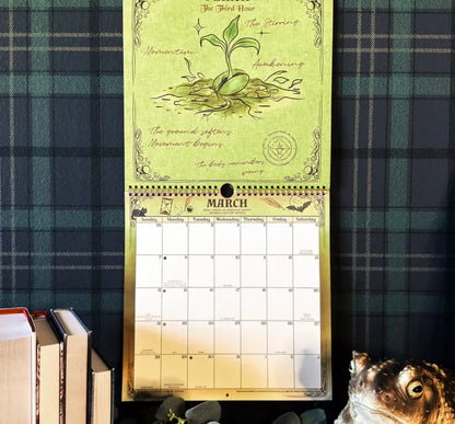 Waiting for the Night: The Witching Hour 2027 Weekly Planner