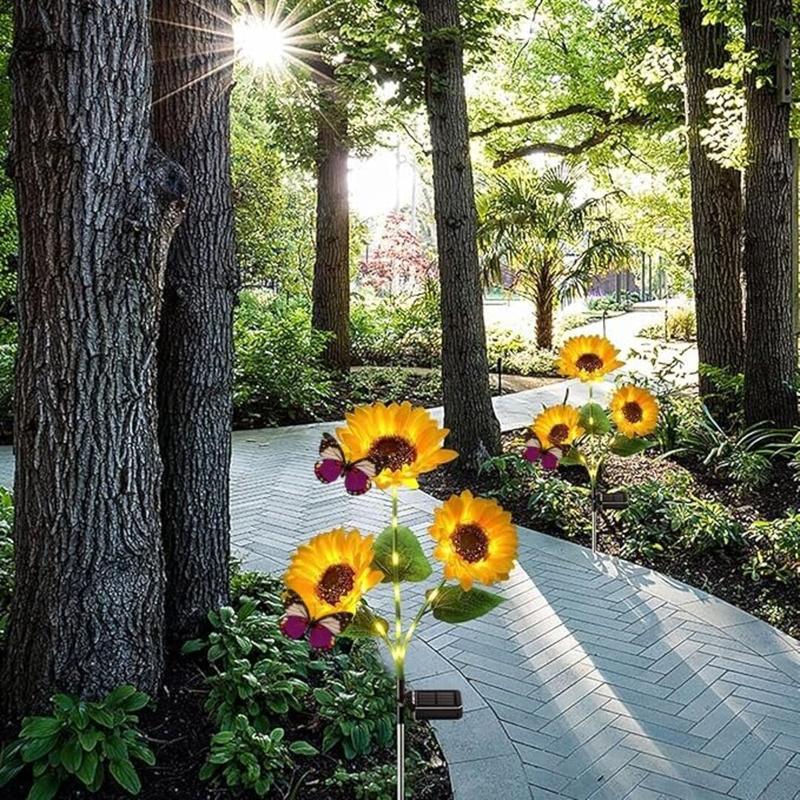 🌻Mother's Day Sale 49% OFF🌞Solar LED Sunflower Garden Lights-29.6inch/74cm