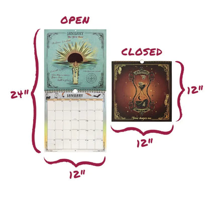 Waiting for the Night: The Witching Hour 2027 Weekly Planner