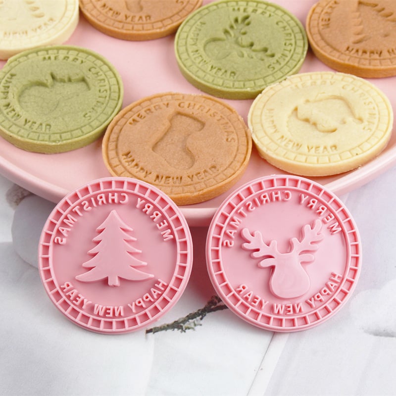 🎄🍪 Holiday Baking Shape Collection – Festive Cookie Molds for Family Christmas Fun